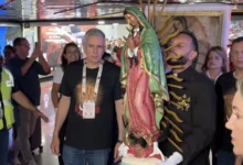 Imagem de Nossa Senhora de Guadalupe em Goiânia para o Totus Tuus 2026.