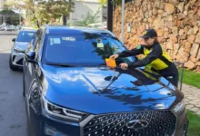 Mapa das avenidas T-10 e T-55 com indicações de proibição de estacionamento.