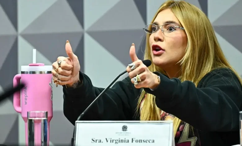 Virginia Fonseca em pronunciamento sobre xingamentos no Maracanã.