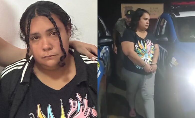 Foto de Amanda Maria Souza de Oliveira, mulher presa por falsidade ideológica.