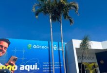 Governador de Goiás, Daniel Vilela, durante coletiva de imprensa.