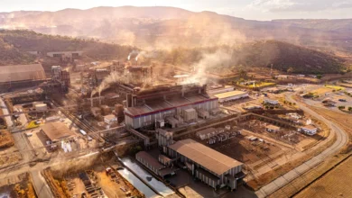 Imagem de uma área de mineração de terras raras em Goiás.