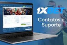 Logo da plataforma de apostas 1xBet.