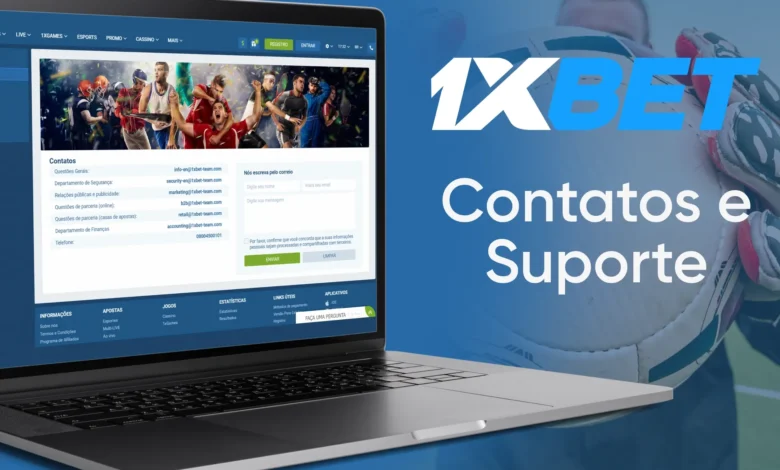 Logo da plataforma de apostas 1xBet.