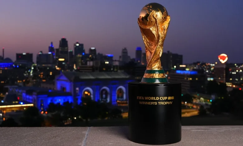 Imagem da Taça da Copa do Mundo 2026.