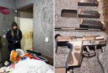 Policiais civis durante operação de cumprimento de mandados.
