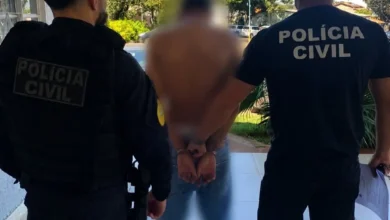 Viatura da Polícia Civil de Goiás em ação.