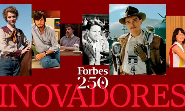 Cena de um filme sobre inovadores americanos.