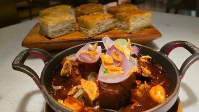 Chef Ian Baiocchi no restaurante 1929 Trattoria Moderna em Goiânia.
