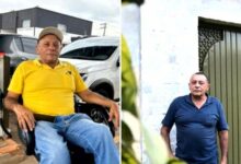 Imagem de uma caminhonete semelhante à do motorista desaparecido.