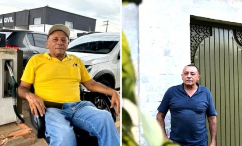 Imagem de uma caminhonete semelhante à do motorista desaparecido.