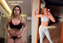 Viih Tube em foto de redes sociais, mostrando transformação física.