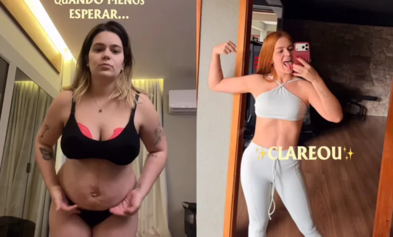 Viih Tube em foto de redes sociais, mostrando transformação física.