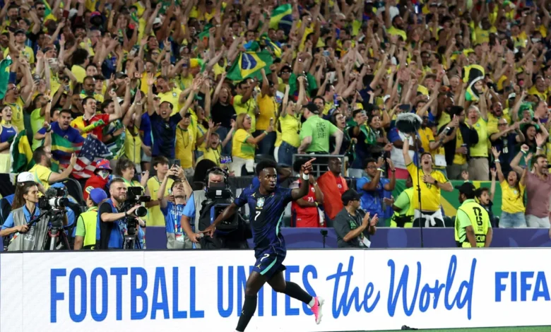 Jogadores da Seleção Brasileira em ação na Copa do Mundo 2026.