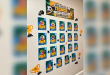 Figurinhas da Copa com bebês em UTI Neonatal de Brasília.