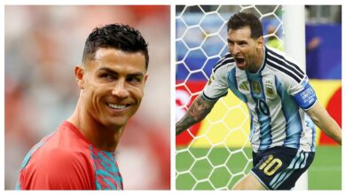 Cristiano Ronaldo e Lionel Messi durante a Copa do Mundo 2026