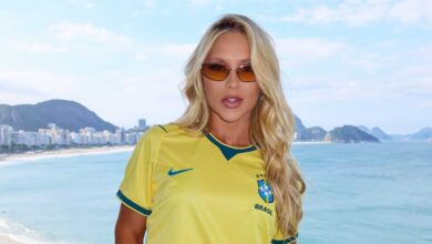 Virginia Fonseca em passeio turístico nos EUA antes de retornar ao Brasil.