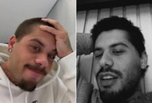Cantor Zé Felipe em apresentação musical.