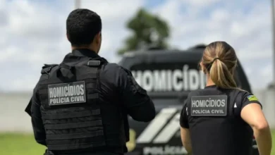 Gráfico mostrando queda de homicídios em Goiás.