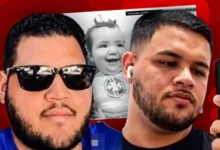 Imagem de Francisco Ray Rodrigues Magalhães e Roberto Levy Oliveira Magalhães, suspeitos pela morte de uma bebê.