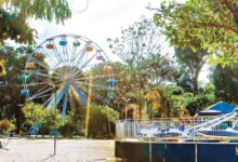 Entrada do Parque Mutirama em Goiânia.