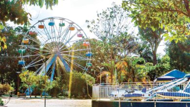 Entrada do Parque Mutirama em Goiânia.