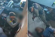 Imagem de um policial militar em Goiás.