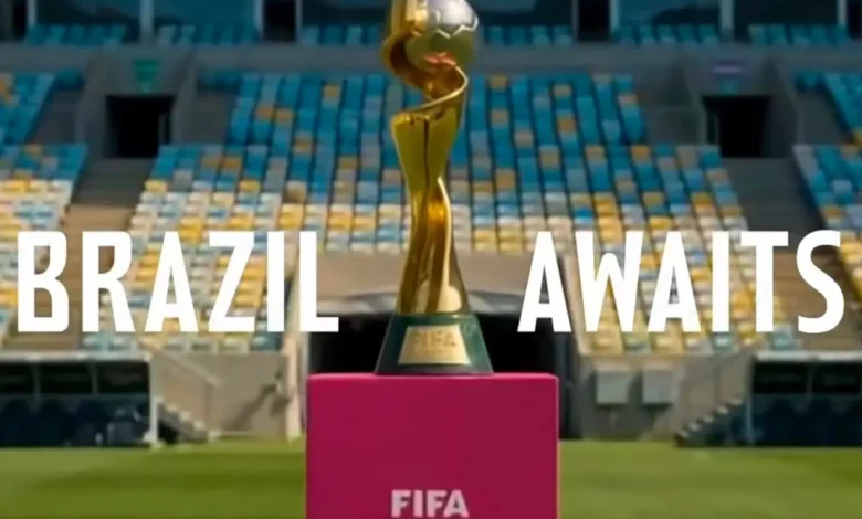 Estádio de futebol no Brasil, uma das sedes da Copa do Mundo Feminina de 2027.