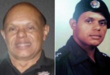 Imagem do coronel Antônio Marmo em uniforme da Polícia Militar de Goiás.