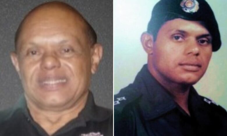 Imagem do coronel Antônio Marmo em uniforme da Polícia Militar de Goiás.