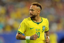 Neymar jogando pela seleção brasileira em 2026.