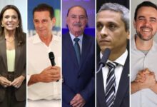Gracinha Caiado e Vanderlan Cardoso, líderes na pesquisa Quaest para o Senado em Goiás.