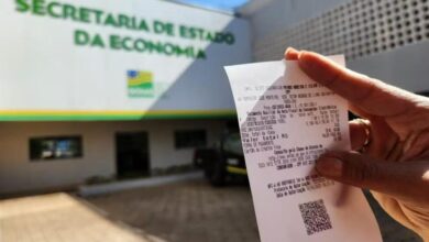 Ilustração de sorteio de prêmios em dinheiro da Nota Fiscal Goiana.