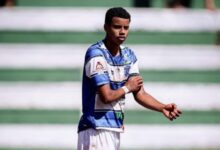 Gabriel Rodrigues Lima, jovem atleta do Independente de Rio Verde.