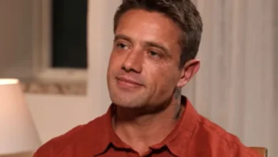 Rafael Cardoso durante entrevista sobre recuperação de dependência química.