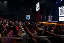 Evento ConectaRH com diversas pessoas participando em Goiânia.