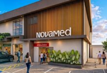 Imagem do projeto do novo hospital em Goiânia.