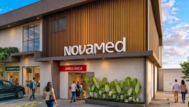 Imagem do projeto do novo hospital em Goiânia.