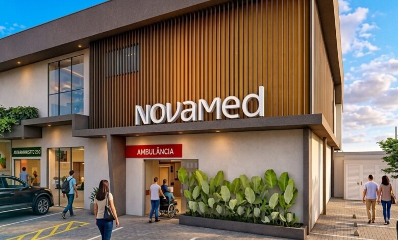 Imagem do projeto do novo hospital em Goiânia.