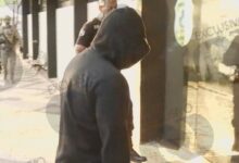 Viaturas policiais em ação em Goiânia.