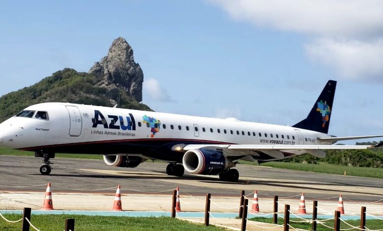 Imagem de passagens aéreas da Azul.