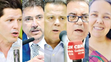 Estratégias digitais de candidatos ao governo de Goiás nas redes sociais.