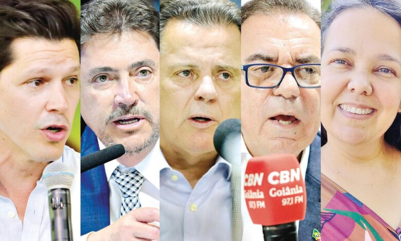 Estratégias digitais de candidatos ao governo de Goiás nas redes sociais.