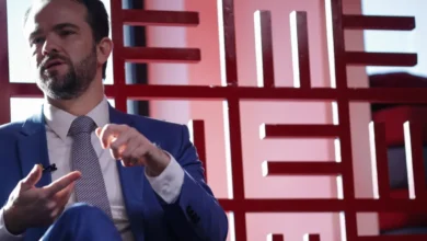 Ministro da Fazenda, Dario Durigan, em coletiva de imprensa.