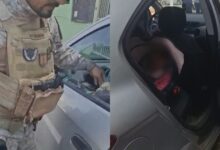 Policiais penais resgatam bebê de carro em Trindade quebrando vidro.