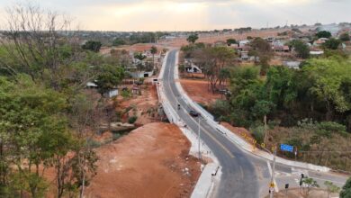Ponte Colinas de Homero em Aparecida de Goiânia.