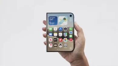 Novo iPhone Duo da Apple com tela dobrável.