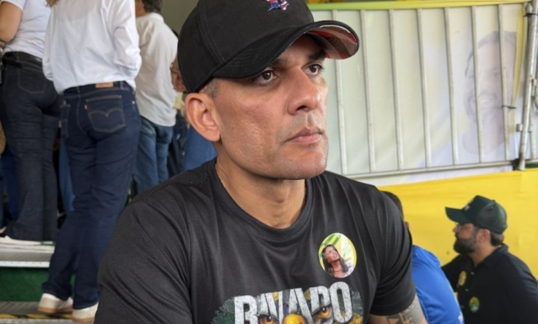 Coronel Edson Raiado em uniforme da Polícia Militar de Goiás.