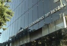 Vista do Tribunal Regional do Trabalho em Goiás, onde o caso foi julgado.