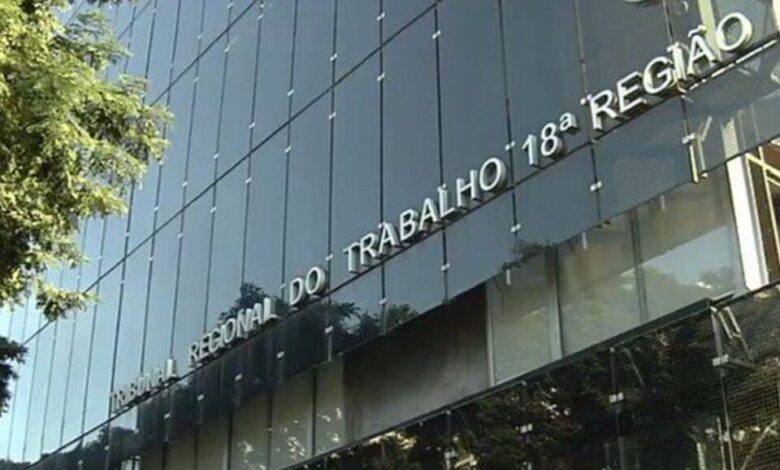 Vista do Tribunal Regional do Trabalho em Goiás, onde o caso foi julgado.